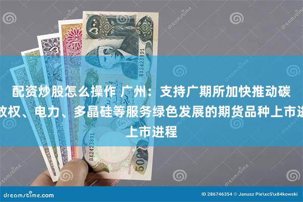 配资炒股怎么操作 广州：支持广期所加快推动碳排放权、电力、多晶硅等服务绿色发展的期货品种上市进程