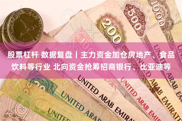 股票杠杆 数据复盘丨主力资金加仓房地产、食品饮料等行业 北向资金抢筹招商银行、比亚迪等