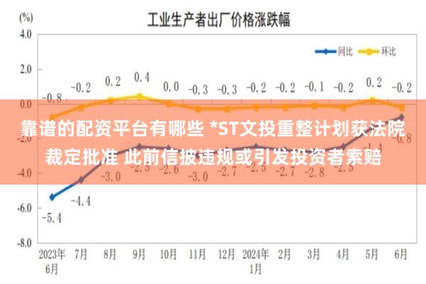 靠谱的配资平台有哪些 *ST文投重整计划获法院裁定批准 此前信披违规或引发投资者索赔